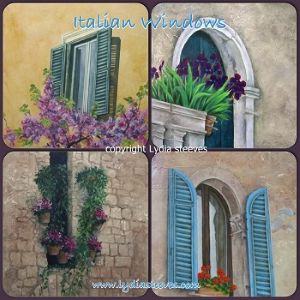 Beautiful Day Italian Window Series Acrylic e-Packet